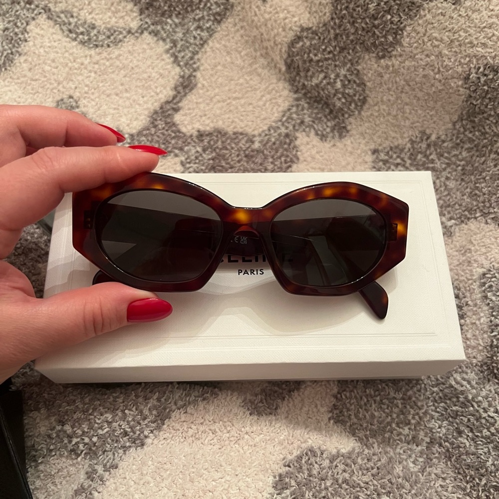 Celine Triomphe Cat Eye Sunglasses